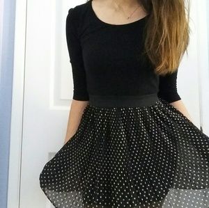 Polka Dot Mini Dress